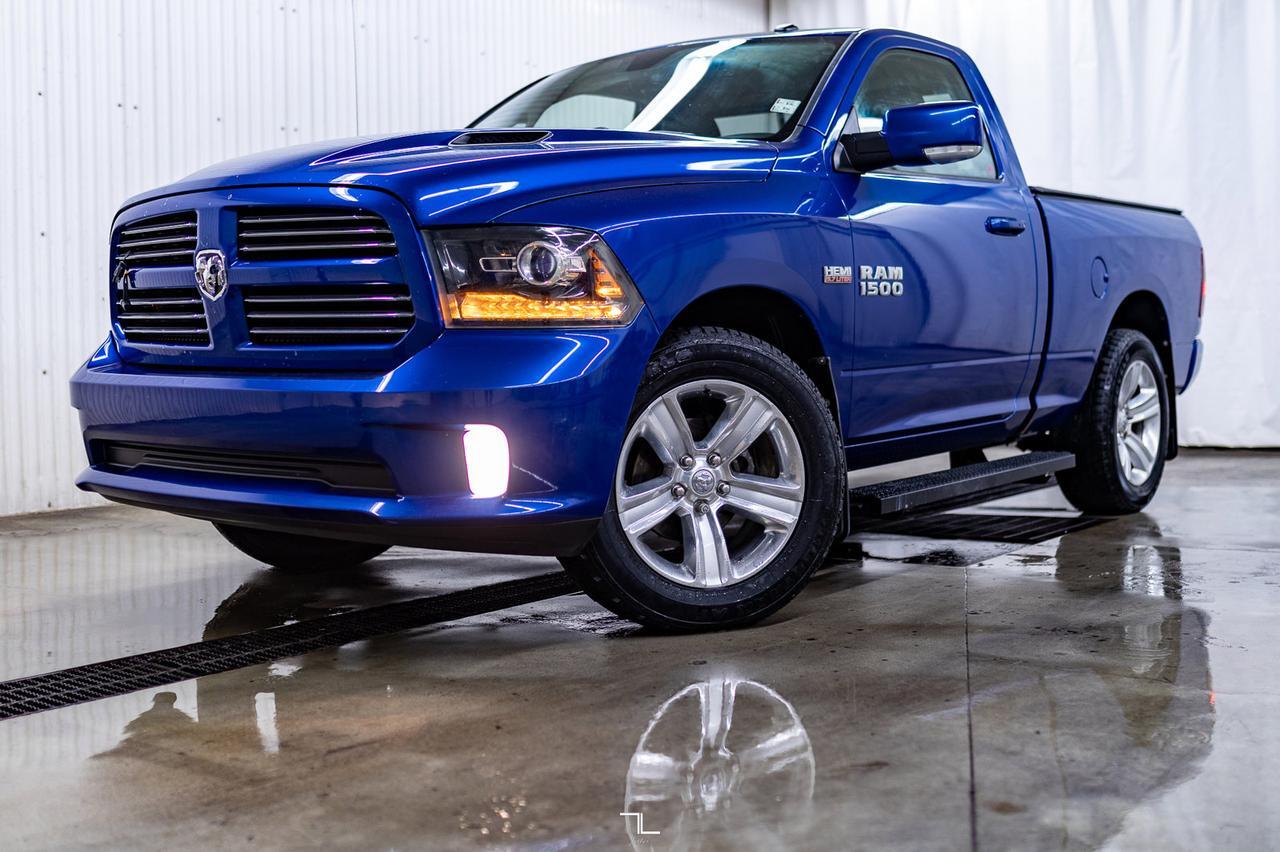 2014 Ram 1500 4x4 Reg Cab Sport Short Box Leather Nav Red Deer AB