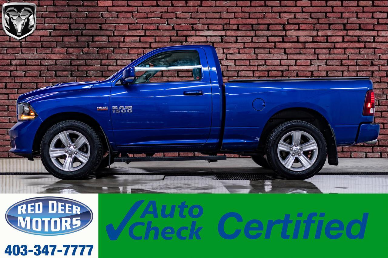 2014 Ram 1500 4x4 Reg Cab Sport Short Box Leather Nav