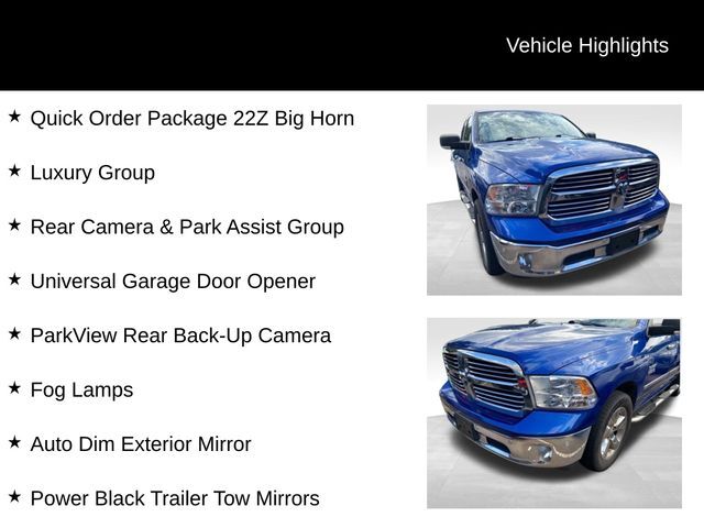2014 Ram 1500 Big Horn Raleigh NC