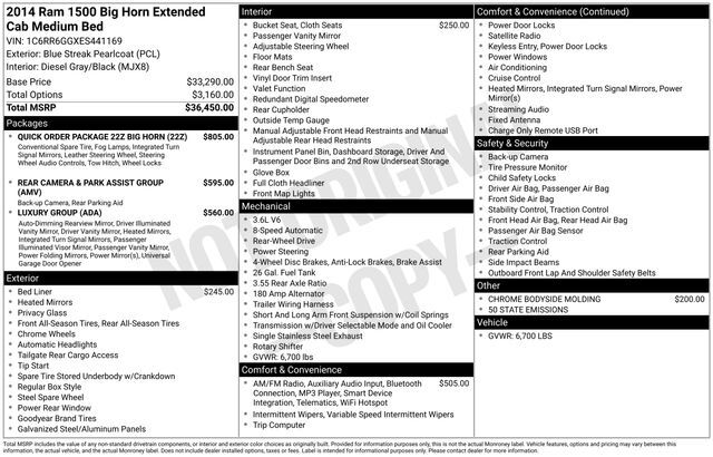 2014 Ram 1500 Big Horn Raleigh NC