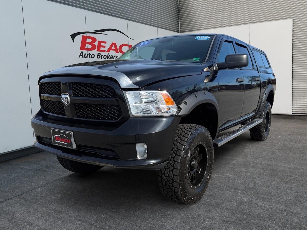 2014 Ram 1500 Express, BLUETOOTH, POWER AND HEATED MIRRORS W/ MANUAL FOLD, TOW PACKAGE, RUNNING BOARDS, CAMPER SHELL, BLACK WHEELS, CRUISE CONTROL, STEERING WHEEL CONTROLS, CD PLAYER, LOW MILES! Norfolk VA