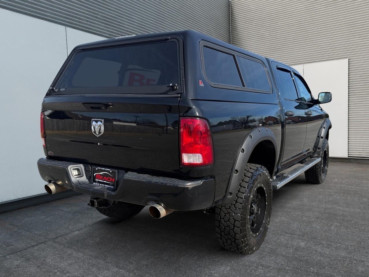 2014 Ram 1500 Express, BLUETOOTH, POWER AND HEATED MIRRORS W/ MANUAL FOLD, TOW PACKAGE, RUNNING BOARDS, CAMPER SHELL, BLACK WHEELS, CRUISE CONTROL, STEERING WHEEL CONTROLS, CD PLAYER, LOW MILES! Norfolk VA