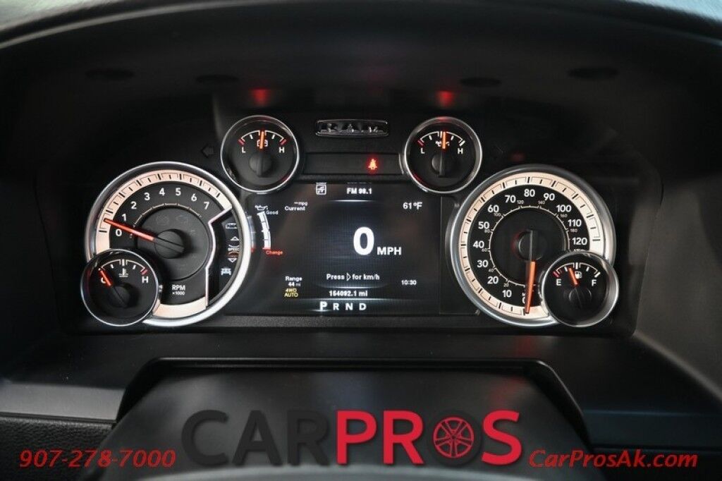 2014 Ram 1500 Laramie - 4X4 - Crew Cab - 5.7 V8 HEMI - Heated/Cooled Leather Seats - Heated Steering Wheel - Auto Start - 2nd Row Heated Seats - Sunroof - Navigation - Backup Camera - Fuel Wheels - Tow Package Anchorage AK