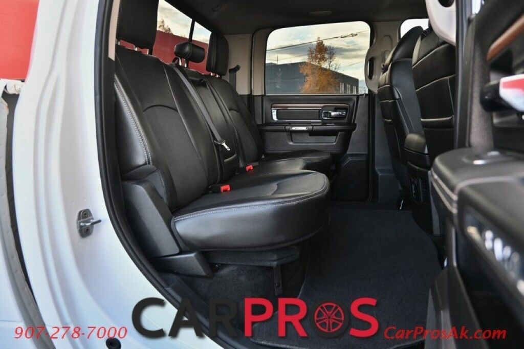 2014 Ram 1500 Laramie - 4X4 - Crew Cab - 5.7 V8 HEMI - Heated/Cooled Leather Seats - Heated Steering Wheel - Auto Start - 2nd Row Heated Seats - Sunroof - Navigation - Backup Camera - Fuel Wheels - Tow Package Anchorage AK