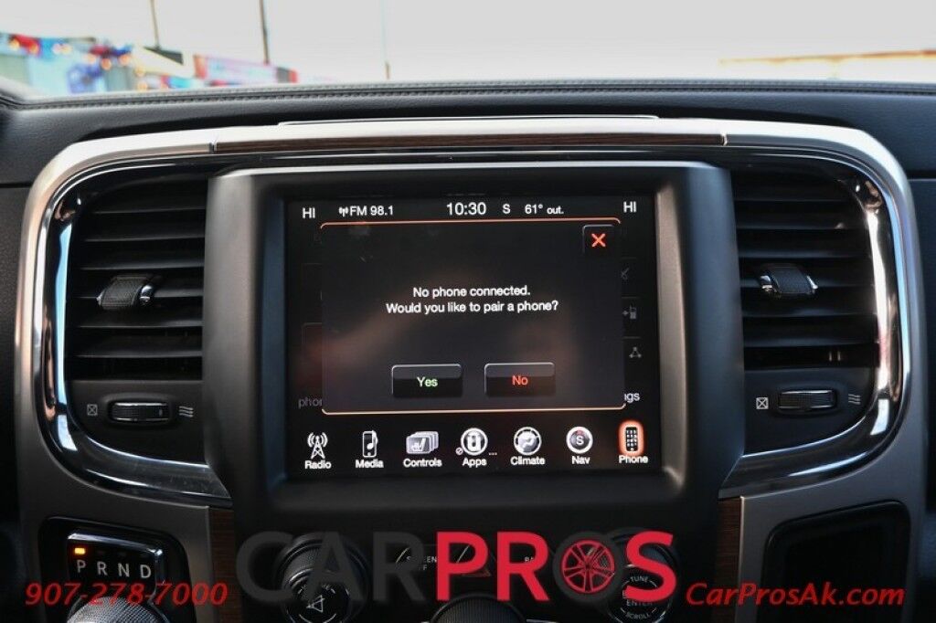 2014 Ram 1500 Laramie - 4X4 - Crew Cab - 5.7 V8 HEMI - Heated/Cooled Leather Seats - Heated Steering Wheel - Auto Start - 2nd Row Heated Seats - Sunroof - Navigation - Backup Camera - Fuel Wheels - Tow Package Anchorage AK