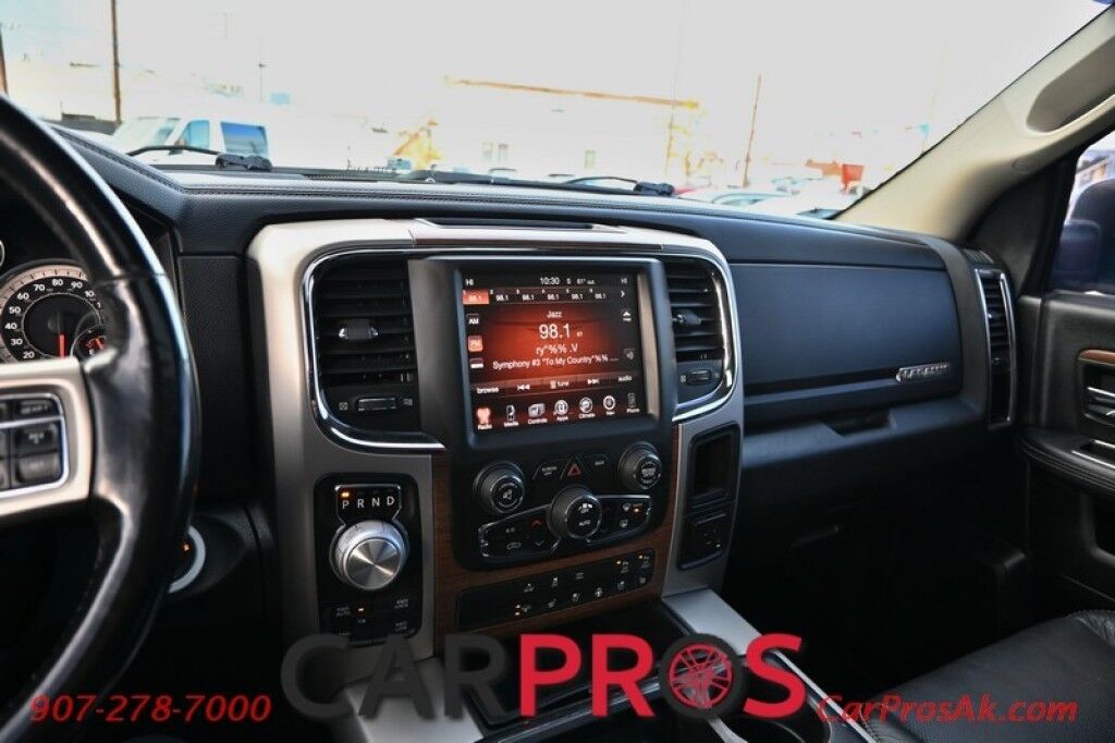 2014 Ram 1500 Laramie - 4X4 - Crew Cab - 5.7 V8 HEMI - Heated/Cooled Leather Seats - Heated Steering Wheel - Auto Start - 2nd Row Heated Seats - Sunroof - Navigation - Backup Camera - Fuel Wheels - Tow Package Anchorage AK