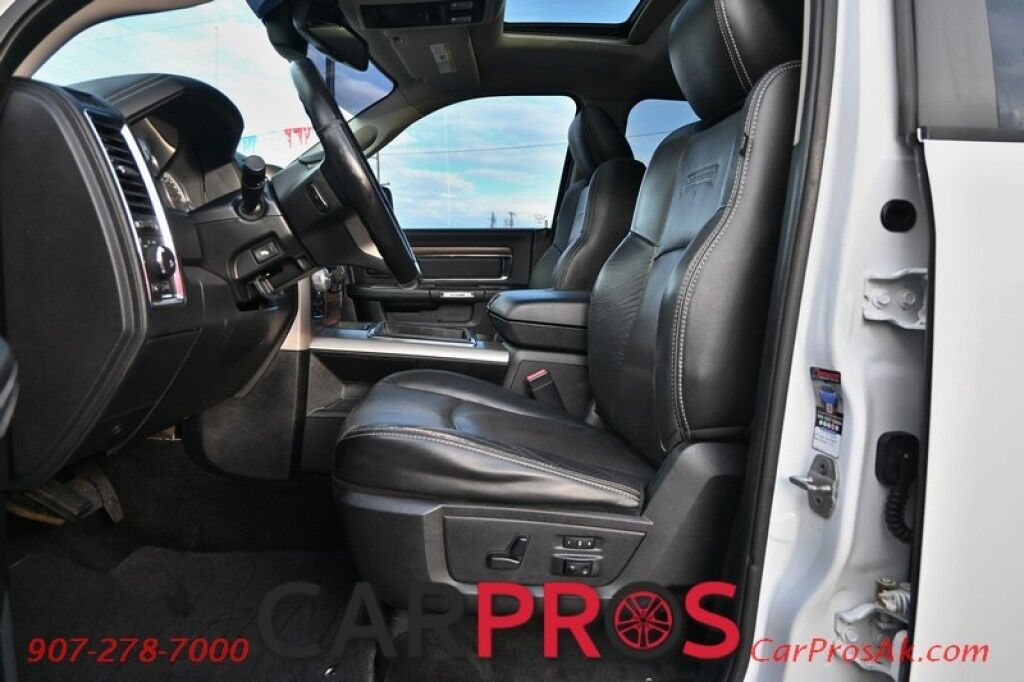 2014 Ram 1500 Laramie - 4X4 - Crew Cab - 5.7 V8 HEMI - Heated/Cooled Leather Seats - Heated Steering Wheel - Auto Start - 2nd Row Heated Seats - Sunroof - Navigation - Backup Camera - Fuel Wheels - Tow Package Anchorage AK