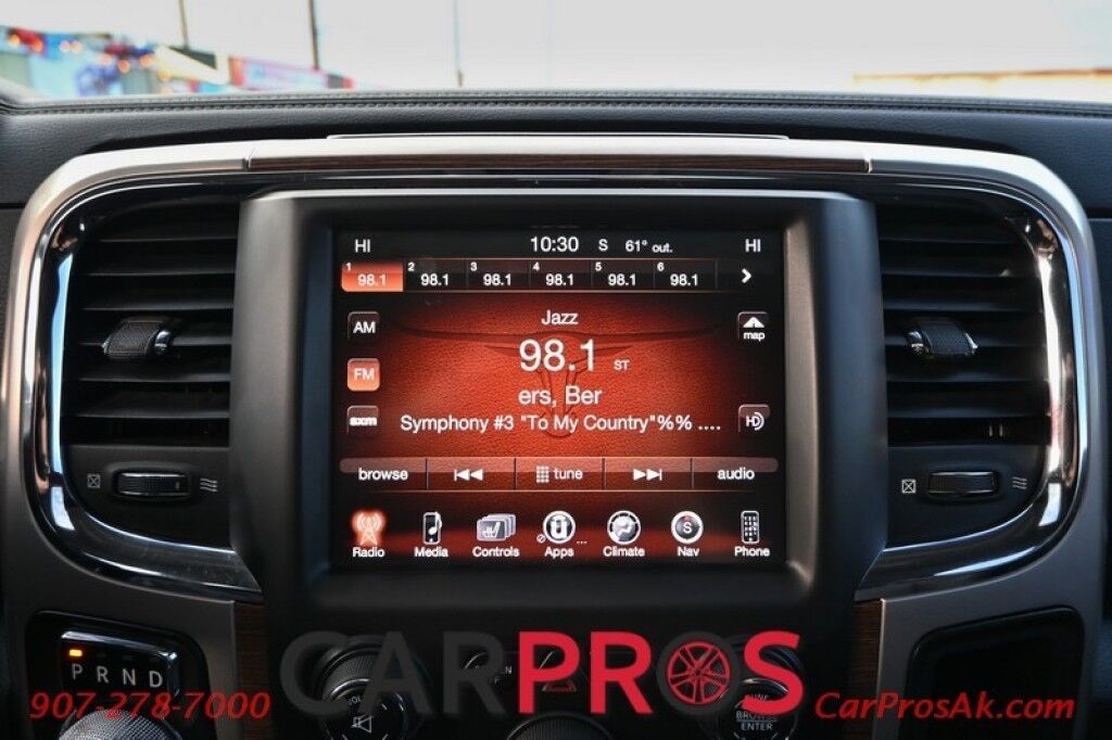 2014 Ram 1500 Laramie - 4X4 - Crew Cab - 5.7 V8 HEMI - Heated/Cooled Leather Seats - Heated Steering Wheel - Auto Start - 2nd Row Heated Seats - Sunroof - Navigation - Backup Camera - Fuel Wheels - Tow Package Anchorage AK