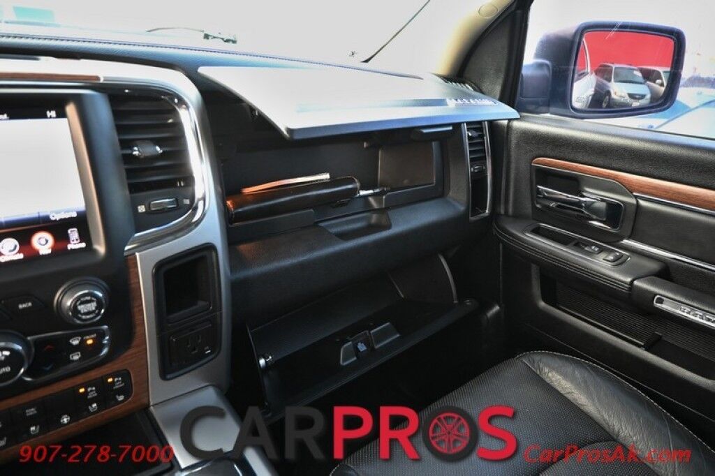 2014 Ram 1500 Laramie - 4X4 - Crew Cab - 5.7 V8 HEMI - Heated/Cooled Leather Seats - Heated Steering Wheel - Auto Start - 2nd Row Heated Seats - Sunroof - Navigation - Backup Camera - Fuel Wheels - Tow Package Anchorage AK