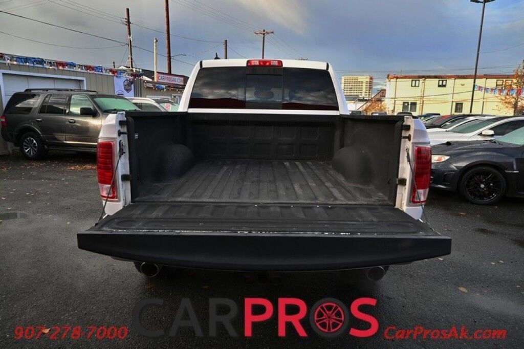 2014 Ram 1500 Laramie - 4X4 - Crew Cab - 5.7 V8 HEMI - Heated/Cooled Leather Seats - Heated Steering Wheel - Auto Start - 2nd Row Heated Seats - Sunroof - Navigation - Backup Camera - Fuel Wheels - Tow Package Anchorage AK