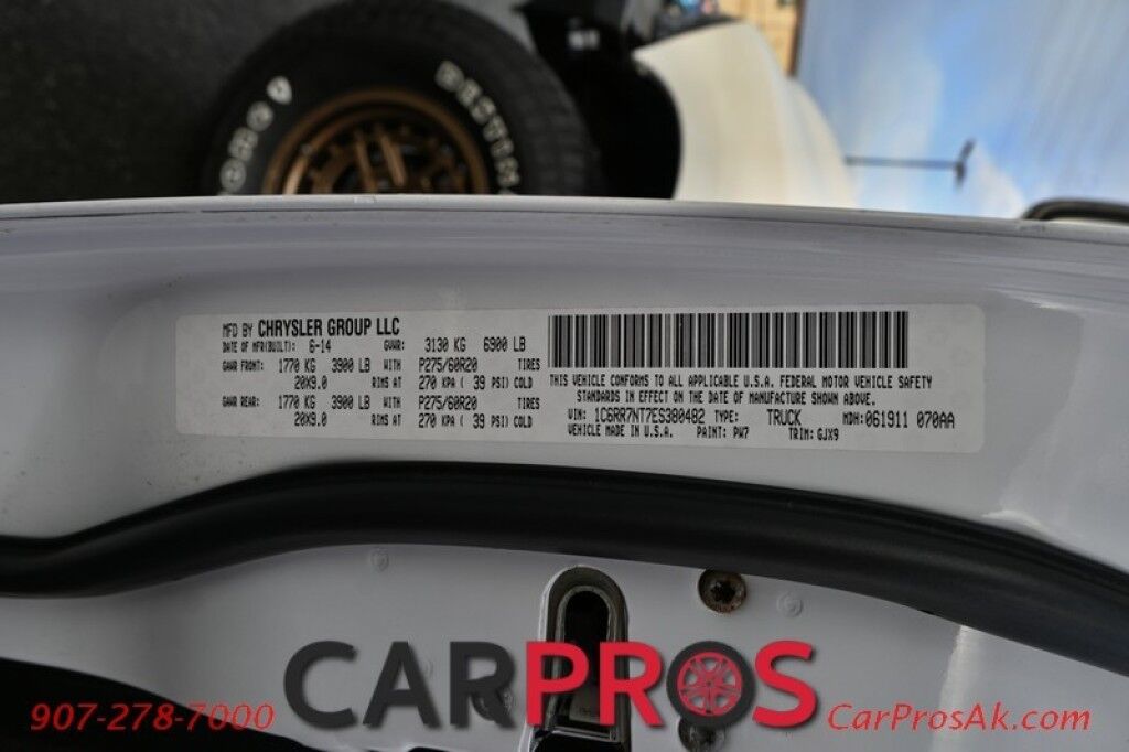 2014 Ram 1500 Laramie - 4X4 - Crew Cab - 5.7 V8 HEMI - Heated/Cooled Leather Seats - Heated Steering Wheel - Auto Start - 2nd Row Heated Seats - Sunroof - Navigation - Backup Camera - Fuel Wheels - Tow Package Anchorage AK