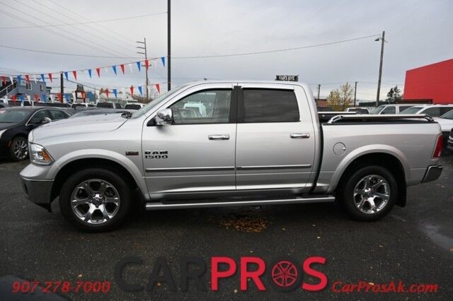 2014 Ram 1500 Laramie - 4x4 - Crew Cab - 5.7L HEMI V8 - Convenience Group - Heated & Cooled Leather Seats - Heated Steering Wheel - Remote Start - Alpine Premium Sound - Backup Camera - Bed Liner - Running Boards - Low Miles Anchorage AK