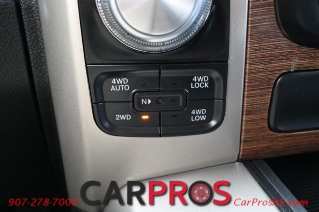 2014 Ram 1500 Laramie - 4x4 - Crew Cab - 5.7L HEMI V8 - Convenience Group - Heated & Cooled Leather Seats - Heated Steering Wheel - Remote Start - Alpine Premium Sound - Backup Camera - Bed Liner - Running Boards - Low Miles Anchorage AK