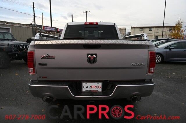 2014 Ram 1500 Laramie - 4x4 - Crew Cab - 5.7L HEMI V8 - Convenience Group - Heated & Cooled Leather Seats - Heated Steering Wheel - Remote Start - Alpine Premium Sound - Backup Camera - Bed Liner - Running Boards - Low Miles Anchorage AK