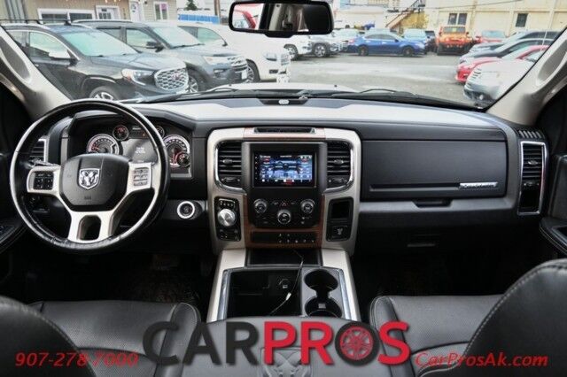 2014 Ram 1500 Laramie - 4x4 - Crew Cab - 5.7L HEMI V8 - Convenience Group - Heated & Cooled Leather Seats - Heated Steering Wheel - Remote Start - Alpine Premium Sound - Backup Camera - Bed Liner - Running Boards - Low Miles Anchorage AK