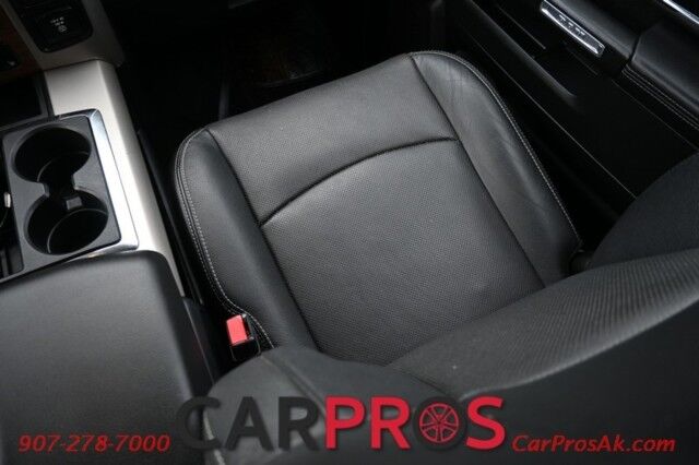 2014 Ram 1500 Laramie - 4x4 - Crew Cab - 5.7L HEMI V8 - Convenience and Protection Pkg - Heated & Cooled Leather Seats - Remote Start - Alpine Premium Sound - Backup Camera - Bed Rack - Bed Liner - Running Boards - Low Miles Anchorage AK