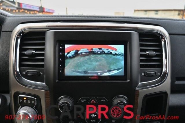 2014 Ram 1500 Laramie - 4x4 - Crew Cab - 5.7L HEMI V8 - Convenience and Protection Pkg - Heated & Cooled Leather Seats - Remote Start - Alpine Premium Sound - Backup Camera - Bed Rack - Bed Liner - Running Boards - Low Miles Anchorage AK