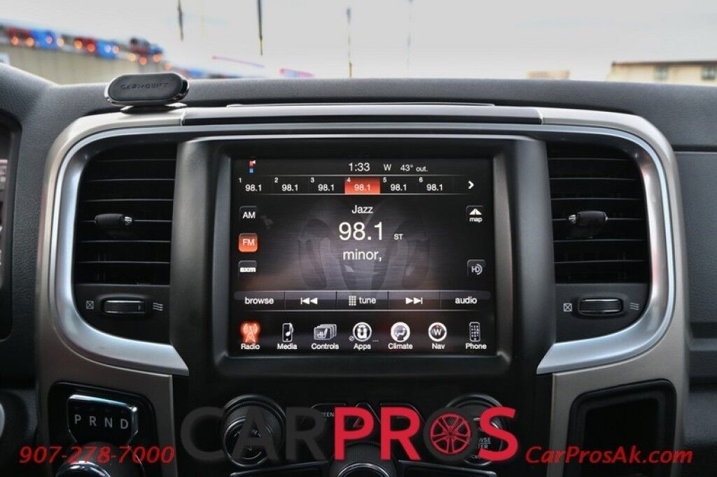 2014 Ram 1500 Outdoorsman - 4X4 - Crew Cab - Auto Start - Power & Heated Cloth Seats - Heated Steering Wheel - Alpine Speakers - Sunroof - Navigation - Ram Box - Tow Package Anchorage AK