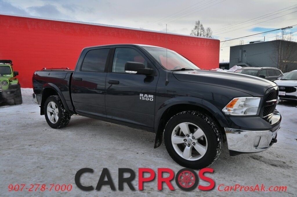 2014 Ram 1500 Outdoorsman - 4X4 - Crew Cab - Auto Start - Power & Heated Cloth Seats - Heated Steering Wheel - Alpine Speakers - Sunroof - Navigation - Ram Box - Tow Package Anchorage AK