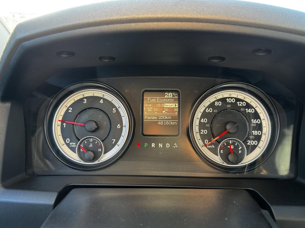 2014 Ram 1500 ST Regular Cab RWD | V8 | Low KMs | 3 Passenger Bench | UConnect 3 Redwater AB