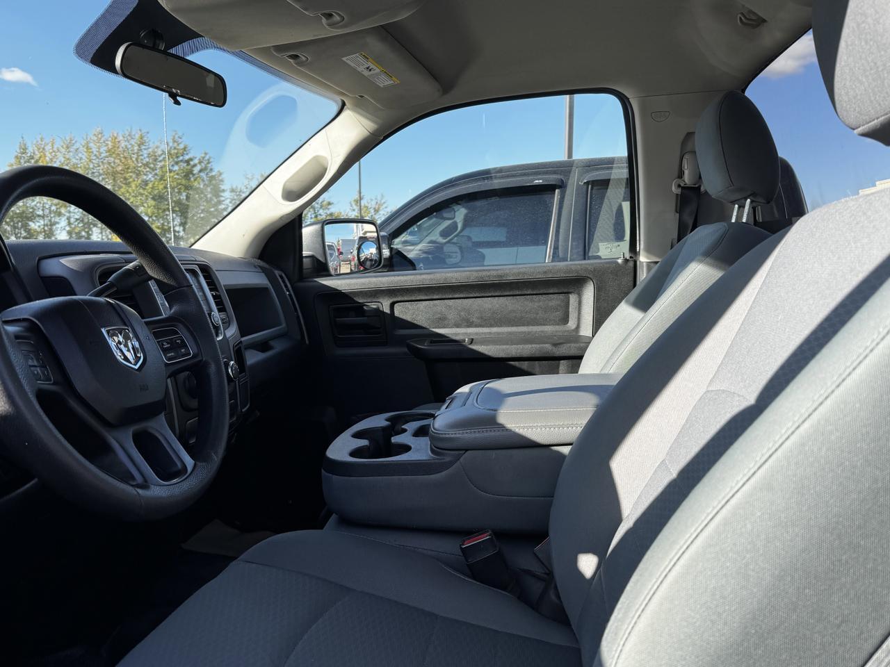 2014 Ram 1500 ST Regular Cab RWD | V8 | Low KMs | 3 Passenger Bench | UConnect 3 Redwater AB