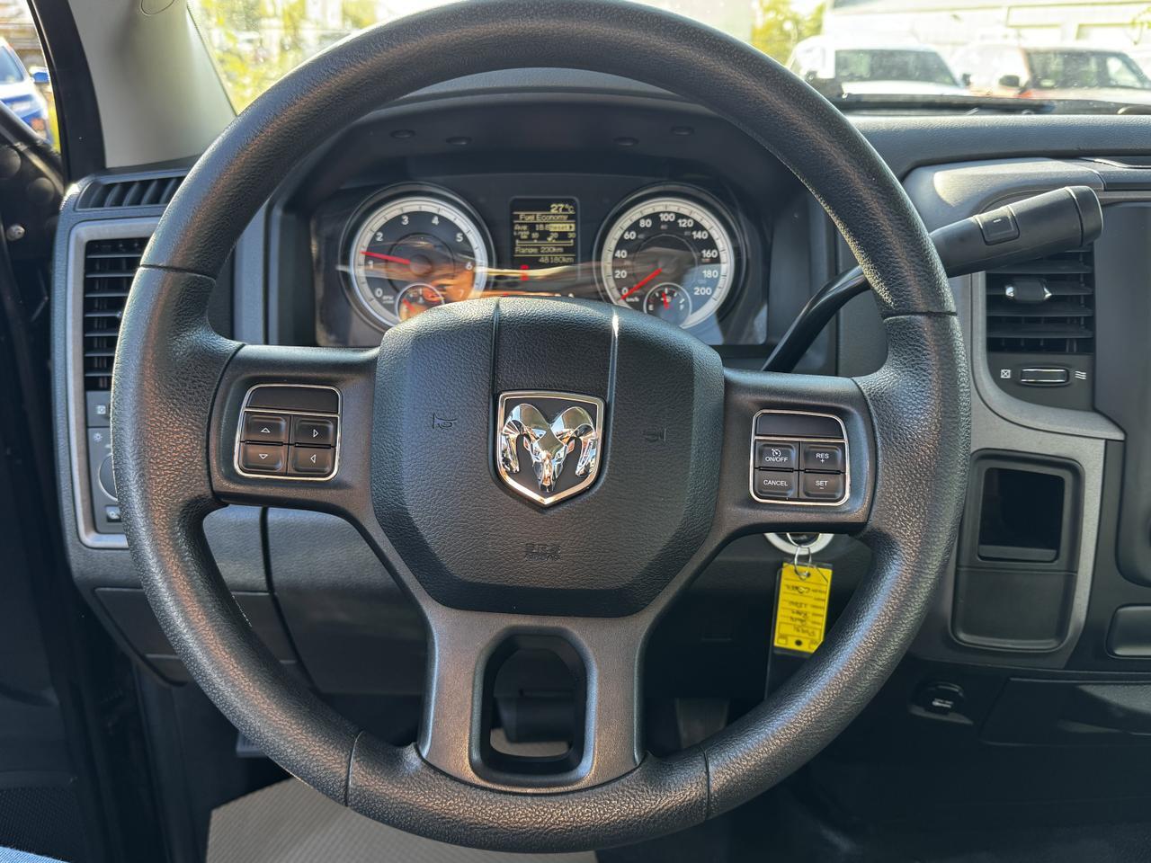 2014 Ram 1500 ST Regular Cab RWD | V8 | Low KMs | 3 Passenger Bench | UConnect 3 Redwater AB