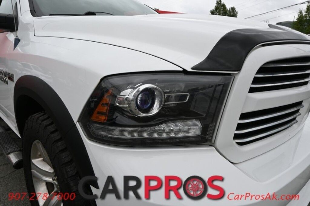 2014 Ram 1500 Sport - 5.7L V8 - 4X4 - Crew Cab - Heated/Cooled Front Leather Seats - Heated Steering Wheel - Backup Camera - Bluetooth - Sunroof - Tonneau Cover - Tow Package Anchorage AK