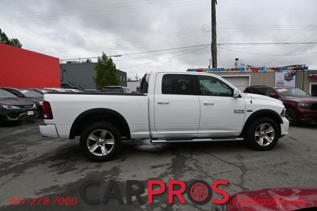 2014 Ram 1500 Sport - 5.7L V8 - 4X4 - Crew Cab - Heated/Cooled Front Leather Seats - Heated Steering Wheel - Backup Camera - Bluetooth - Sunroof - Tonneau Cover - Tow Package Anchorage AK