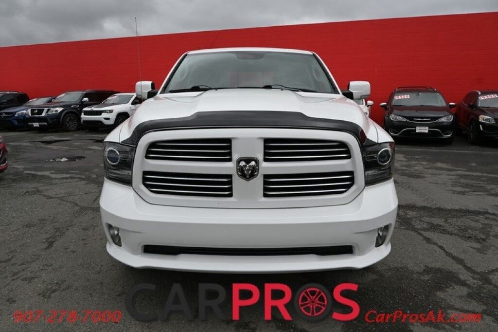 2014 Ram 1500 Sport - 5.7L V8 - 4X4 - Crew Cab - Heated/Cooled Front Leather Seats - Heated Steering Wheel - Backup Camera - Bluetooth - Sunroof - Tonneau Cover - Tow Package Anchorage AK