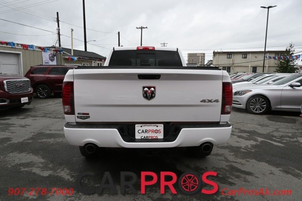 2014 Ram 1500 Sport - 5.7L V8 - 4X4 - Crew Cab - Heated/Cooled Front Leather Seats - Heated Steering Wheel - Backup Camera - Bluetooth - Sunroof - Tonneau Cover - Tow Package Anchorage AK
