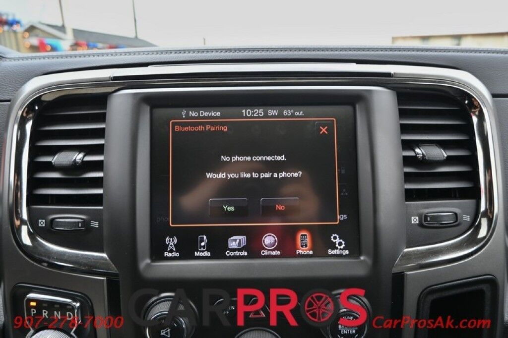 2014 Ram 1500 Sport - 5.7L V8 - 4X4 - Crew Cab - Heated/Cooled Front Leather Seats - Heated Steering Wheel - Backup Camera - Bluetooth - Sunroof - Tonneau Cover - Tow Package Anchorage AK