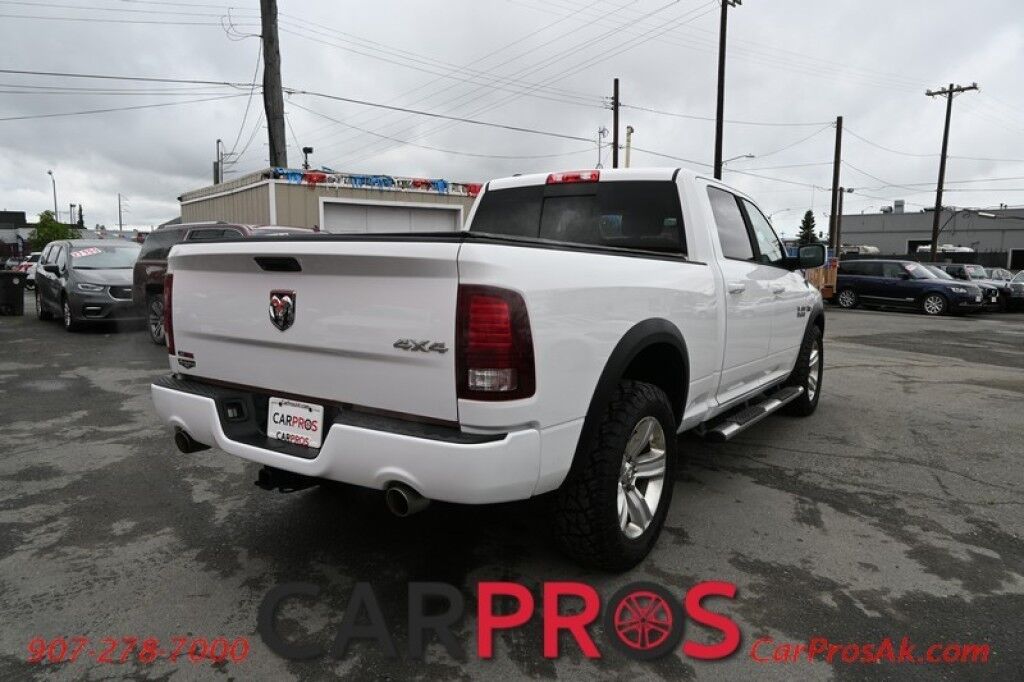 2014 Ram 1500 Sport - 5.7L V8 - 4X4 - Crew Cab - Heated/Cooled Front Leather Seats - Heated Steering Wheel - Backup Camera - Bluetooth - Sunroof - Tonneau Cover - Tow Package Anchorage AK