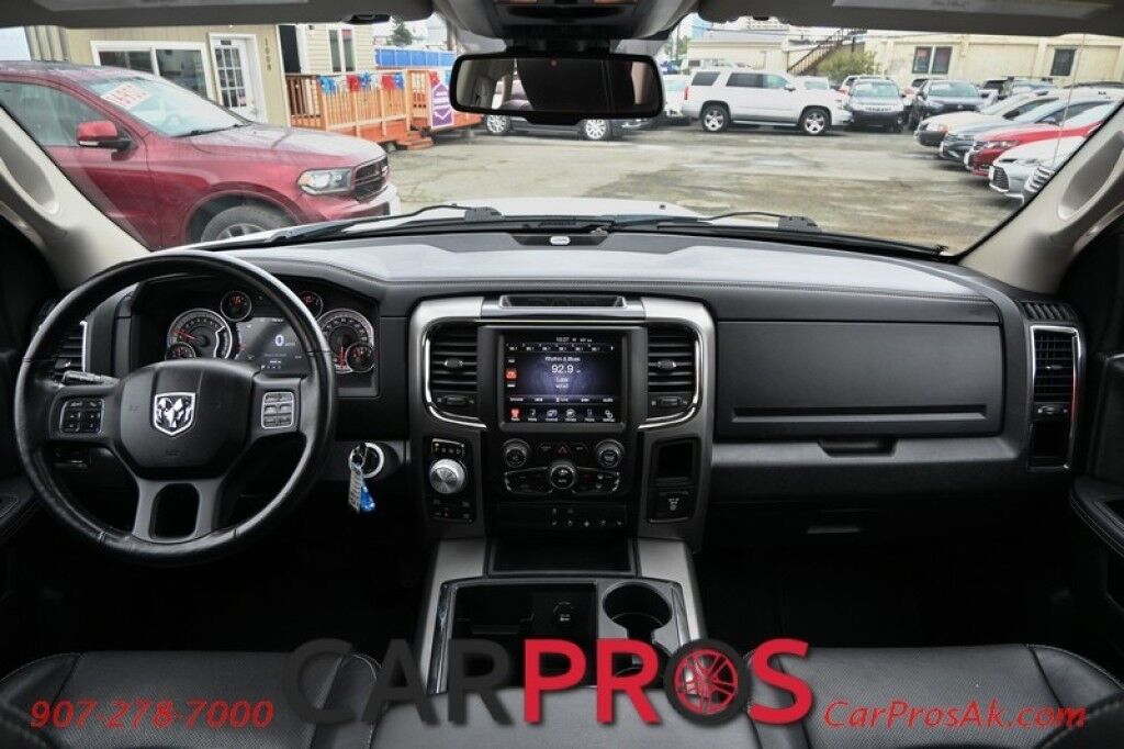 2014 Ram 1500 Sport - 5.7L V8 - 4X4 - Crew Cab - Heated/Cooled Front Leather Seats - Heated Steering Wheel - Backup Camera - Bluetooth - Sunroof - Tonneau Cover - Tow Package Anchorage AK