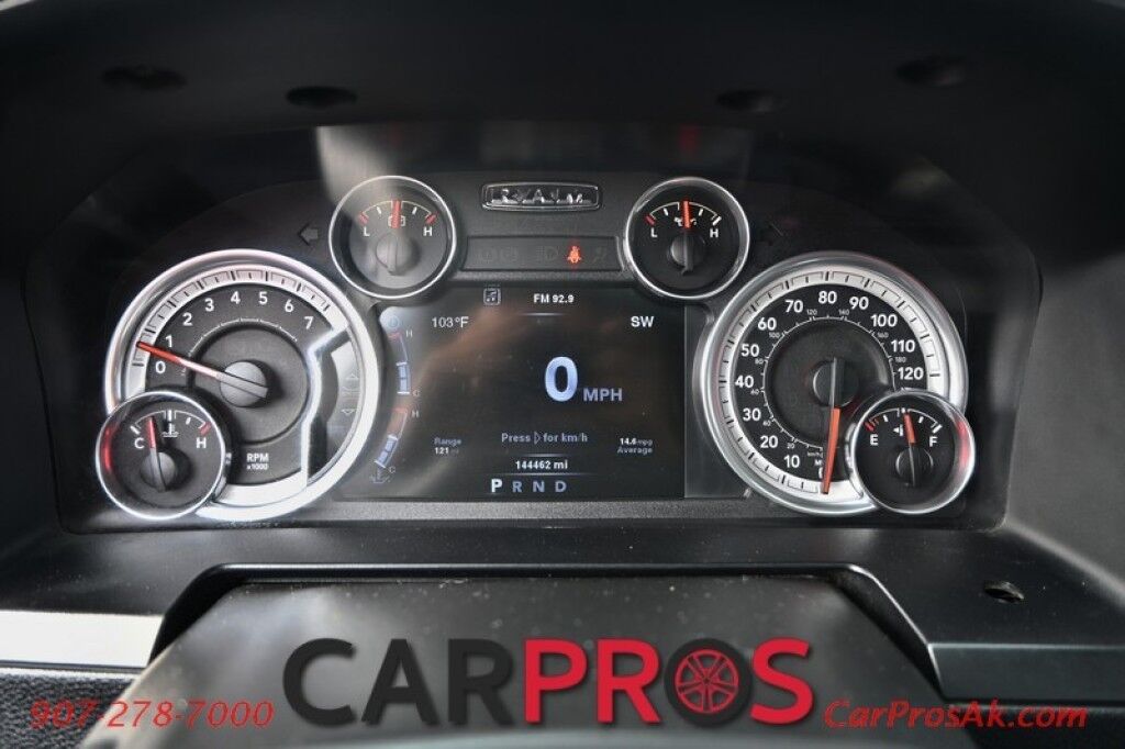 2014 Ram 1500 Sport - 5.7L V8 - Crew Cab - 4X4 - Front Heated/Cooled Leather Seats - Heated Steering Wheel - Navigation - Backup Camera - Remote Start - Sunroof - Trailer Brake Controller - Bedliner - Tonneau Cover - Tow Package Anchorage AK