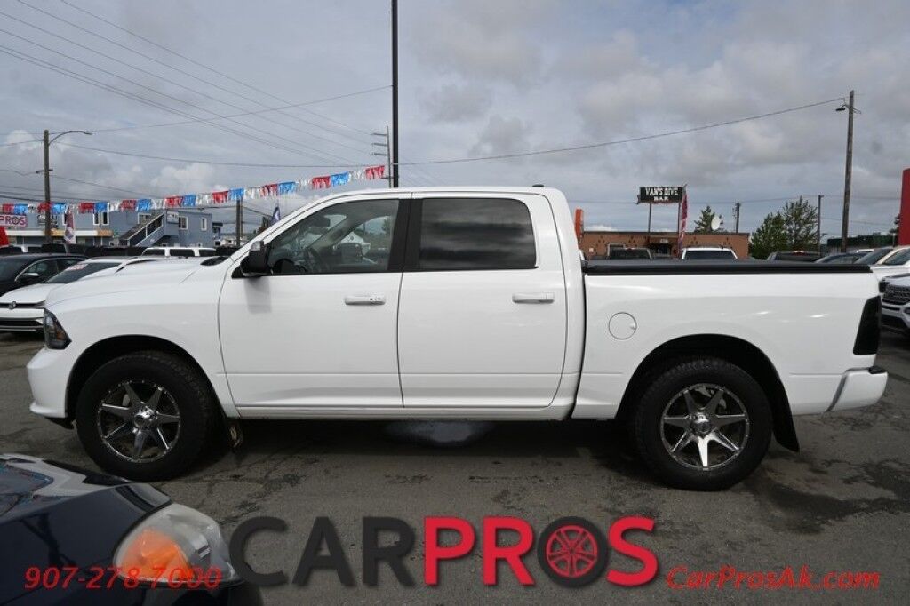 2014 Ram 1500 Sport - 5.7L V8 - Crew Cab - 4X4 - Front Heated/Cooled Leather Seats - Heated Steering Wheel - Navigation - Backup Camera - Remote Start - Sunroof - Trailer Brake Controller - Bedliner - Tonneau Cover - Tow Package Anchorage AK