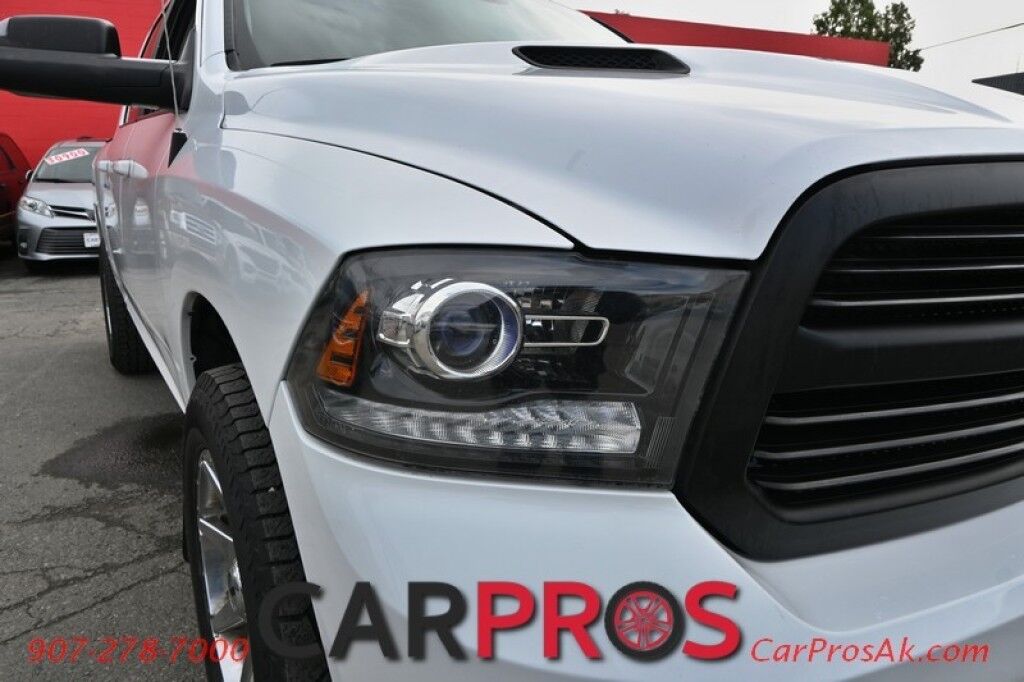 2014 Ram 1500 Sport - 5.7L V8 - Crew Cab - 4X4 - Front Heated/Cooled Leather Seats - Heated Steering Wheel - Navigation - Backup Camera - Remote Start - Sunroof - Trailer Brake Controller - Bedliner - Tonneau Cover - Tow Package Anchorage AK