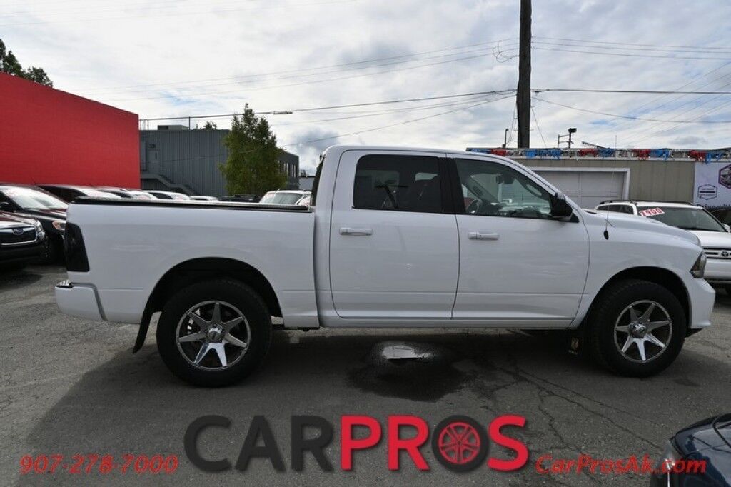 2014 Ram 1500 Sport - 5.7L V8 - Crew Cab - 4X4 - Front Heated/Cooled Leather Seats - Heated Steering Wheel - Navigation - Backup Camera - Remote Start - Sunroof - Trailer Brake Controller - Bedliner - Tonneau Cover - Tow Package Anchorage AK