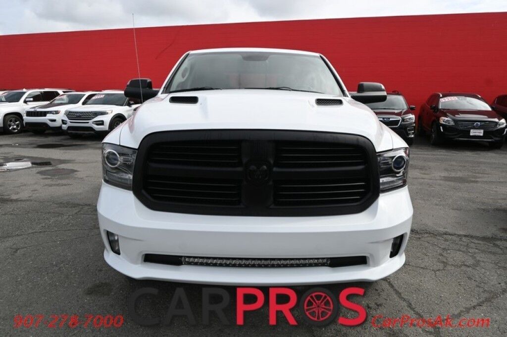 2014 Ram 1500 Sport - 5.7L V8 - Crew Cab - 4X4 - Front Heated/Cooled Leather Seats - Heated Steering Wheel - Navigation - Backup Camera - Remote Start - Sunroof - Trailer Brake Controller - Bedliner - Tonneau Cover - Tow Package Anchorage AK