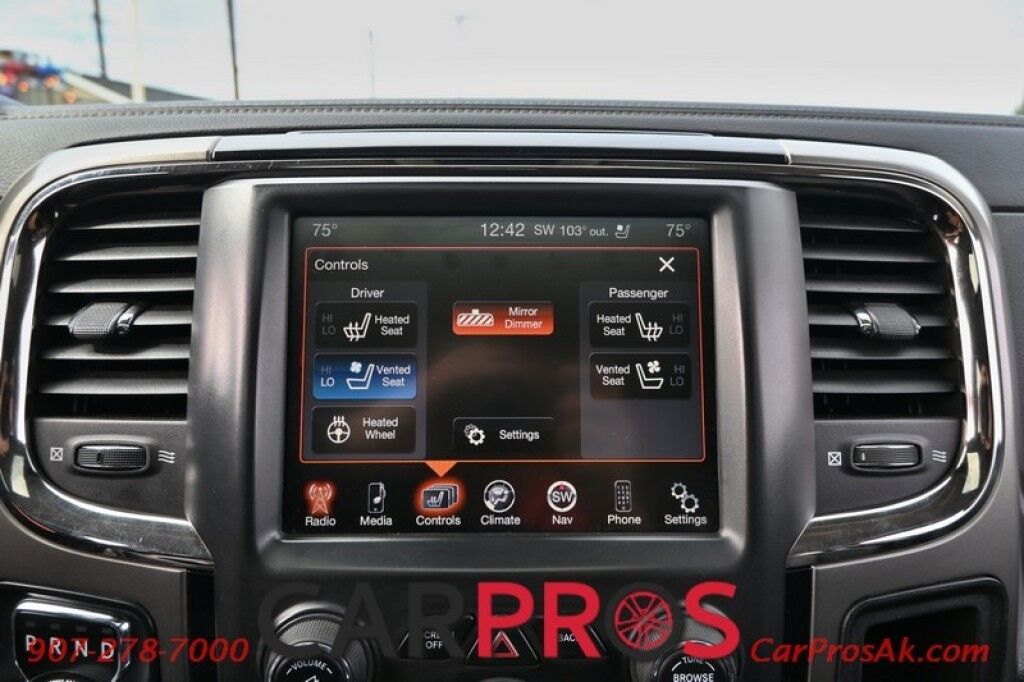 2014 Ram 1500 Sport - 5.7L V8 - Crew Cab - 4X4 - Front Heated/Cooled Leather Seats - Heated Steering Wheel - Navigation - Backup Camera - Remote Start - Sunroof - Trailer Brake Controller - Bedliner - Tonneau Cover - Tow Package Anchorage AK