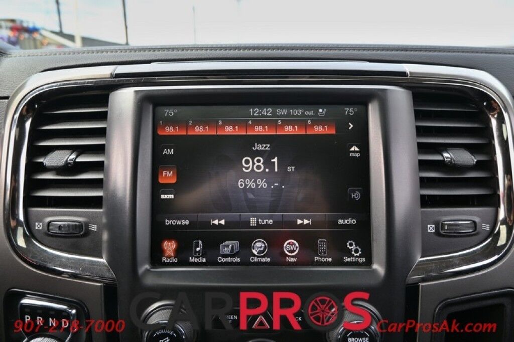 2014 Ram 1500 Sport - 5.7L V8 - Crew Cab - 4X4 - Front Heated/Cooled Leather Seats - Heated Steering Wheel - Navigation - Backup Camera - Remote Start - Sunroof - Trailer Brake Controller - Bedliner - Tonneau Cover - Tow Package Anchorage AK