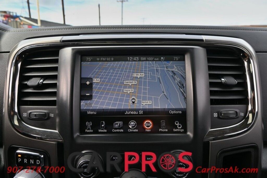 2014 Ram 1500 Sport - 5.7L V8 - Crew Cab - 4X4 - Front Heated/Cooled Leather Seats - Heated Steering Wheel - Navigation - Backup Camera - Remote Start - Sunroof - Trailer Brake Controller - Bedliner - Tonneau Cover - Tow Package Anchorage AK