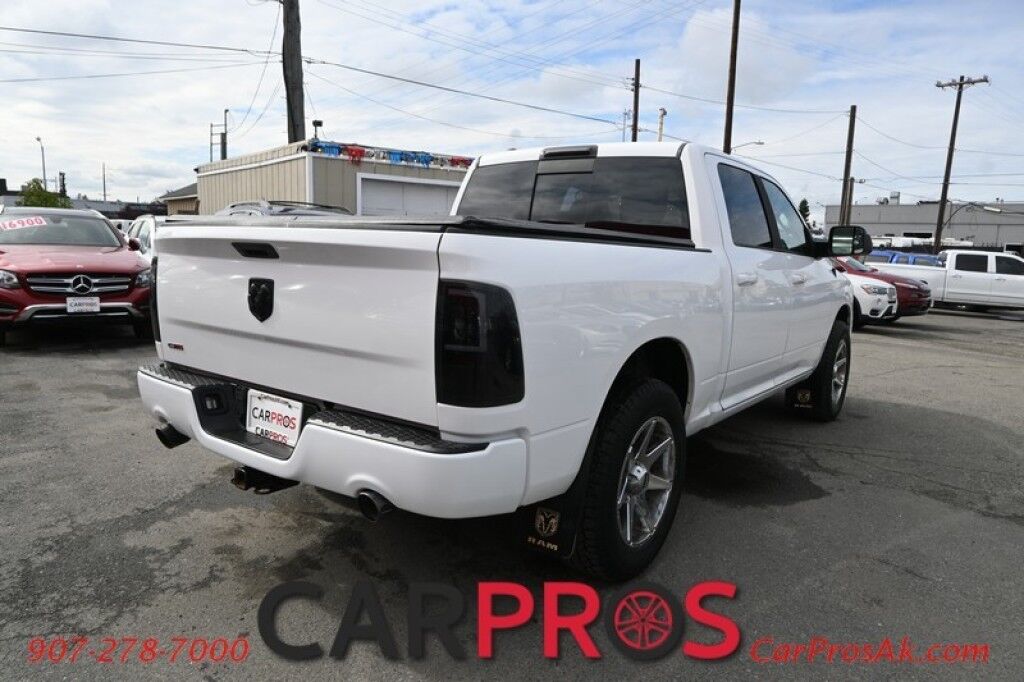 2014 Ram 1500 Sport - 5.7L V8 - Crew Cab - 4X4 - Front Heated/Cooled Leather Seats - Heated Steering Wheel - Navigation - Backup Camera - Remote Start - Sunroof - Trailer Brake Controller - Bedliner - Tonneau Cover - Tow Package Anchorage AK