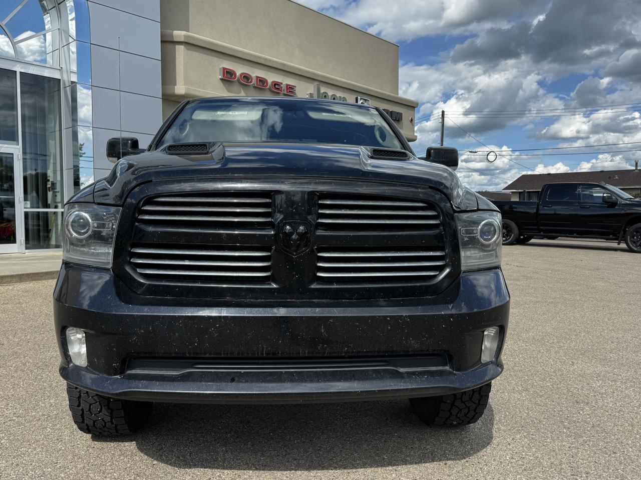 2014 Ram 1500 Sport Quad Cab 4x4 | Blowout Special | HEMI V8 | Backup Camera | Sunroof Redwater AB