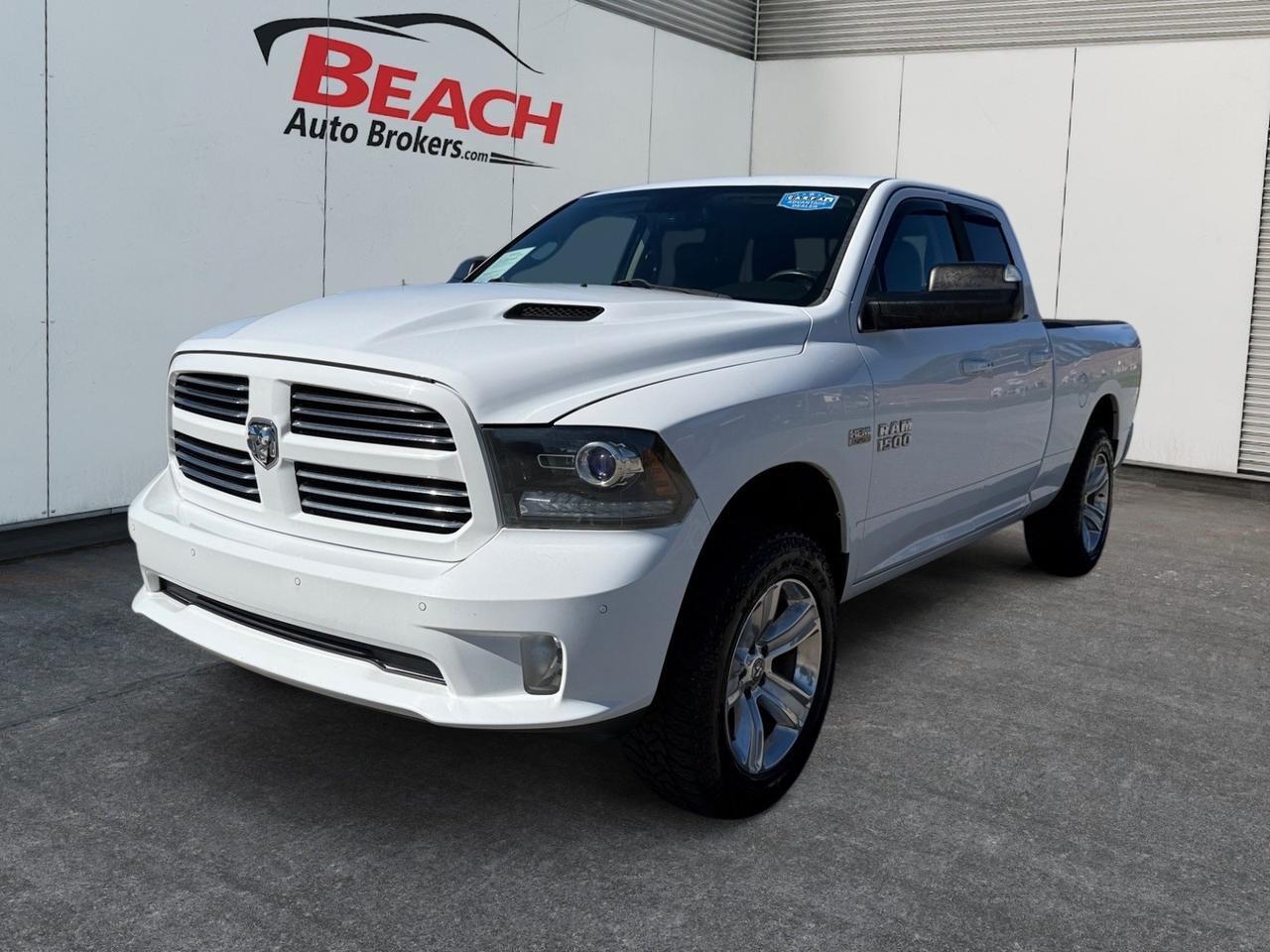 2014 Ram 1500 Sport, TOW PACKAGE, HEATED MIRRORS, BACKUP CAMERA, UNIVERSAL GARAGE DOOR OPENER, BED LINER, TAILGATE STEP, POWER SLIDING REAR WINDOW, A/C COOLED SEATS, 4x4, KEYLESS START, SOLD AS IS - WHOLESALE VEHICLE! Norfolk VA