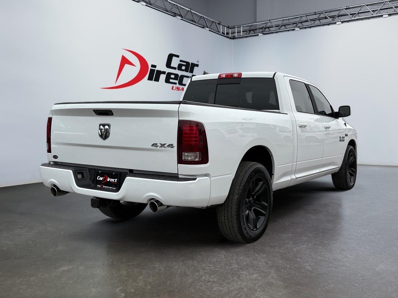 2014 Ram 1500 Sport, TOW PACKAGE, REAR POWER SLIDING WINDOW, BED LINER, BACKUP CAMERA WITH PARKING SENSORS, REMOTE START, HEATED & COOLING SEATS, NAVIGATION, LOW MILES, ONLY 1 OWNER, CLEAN CARRFAX, THIS RAM IS CLEAN & READY TO GO!