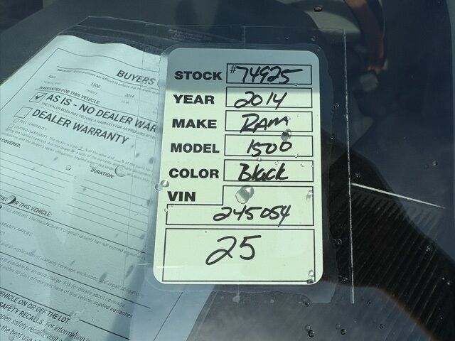 2014 Ram 1500 Tradesman Jacksonville FL