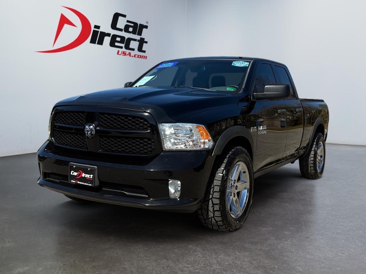 2014 Ram 1500 Tradesman, TOW PACKGE, HARD TONNEAU COVER, FENDER FLARES, APPLE CARPLAY/ANDROID AUTO, YOUTUBE, GOOGLE CHROME, ZLINK3 RADIO, LOW MILES, CLEAN CARFAX, COME GET THIS RAM TODAY! Virginia Beach VA