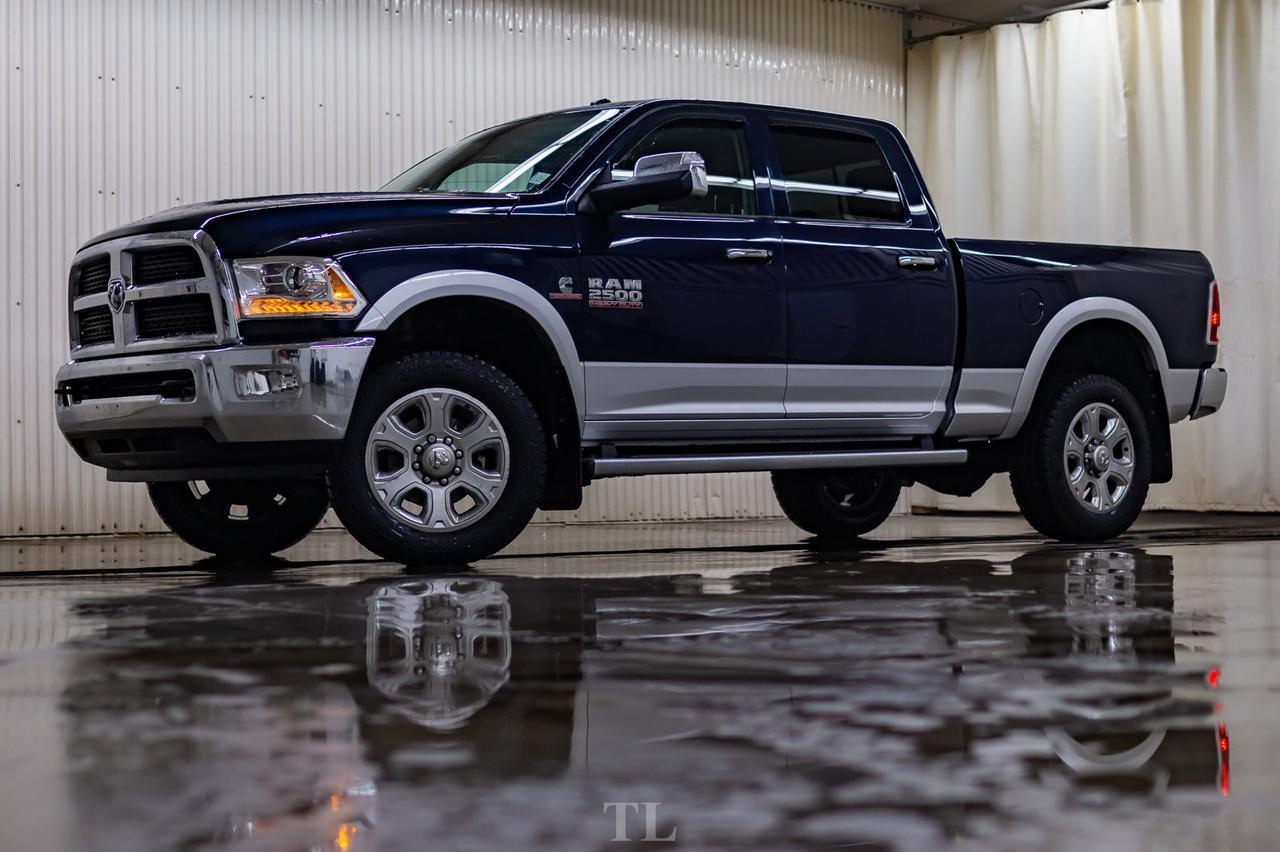2014 Ram 2500 4x4 Crew Cab Laramie Diesel Leather Roof Nav Red Deer AB