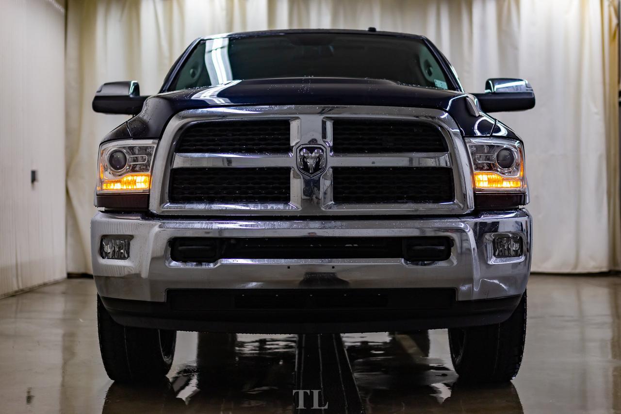 2014 Ram 2500 4x4 Crew Cab Laramie Diesel Leather Roof Nav Red Deer AB