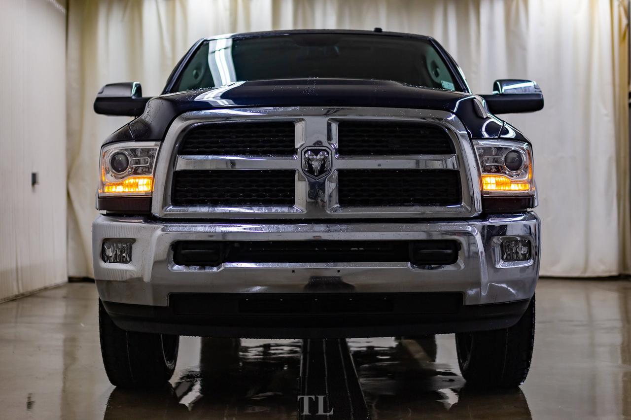 2014 Ram 2500 4x4 Crew Cab Laramie Diesel Leather Roof Nav Red Deer AB